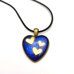 2/$40 SALE Beautiful Handmade Heart-Shaped Necklace - Casual & Unique